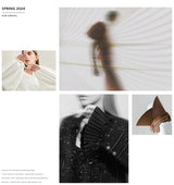 Women's Jacquard Pocket Knit Sweater