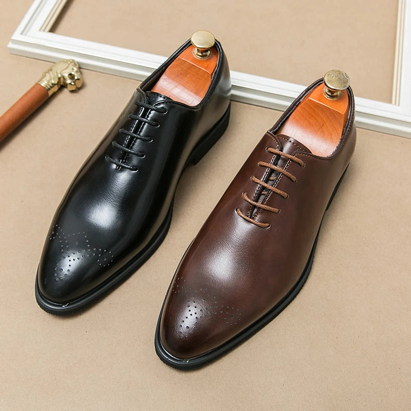 Men Luxury Wedding Oxford Shoes