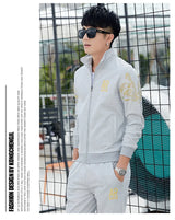 Men’s Plus Size Autumn Tracksuit Set