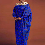 Women Batwing Boho Maxi Dress