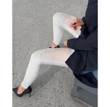 Women Sheer Lace Trousers
