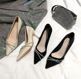 Korean Style Women Pumps Formal Non-Slip Shoes