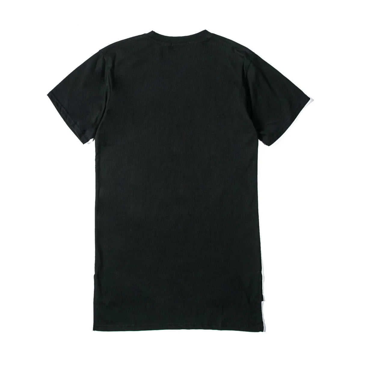 Men Long Hem Streetwear Tee
