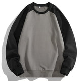 Men Patchwork Oversized Hoodie