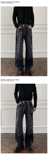 Men's Plus Size Slim Fit Bootcut Jeans