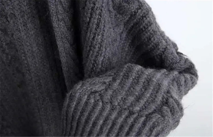 Women Hollow V-Neck Knit Cardigan