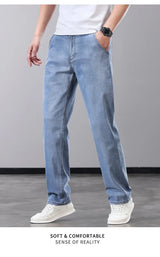 Men Thin Lyocell Jeans