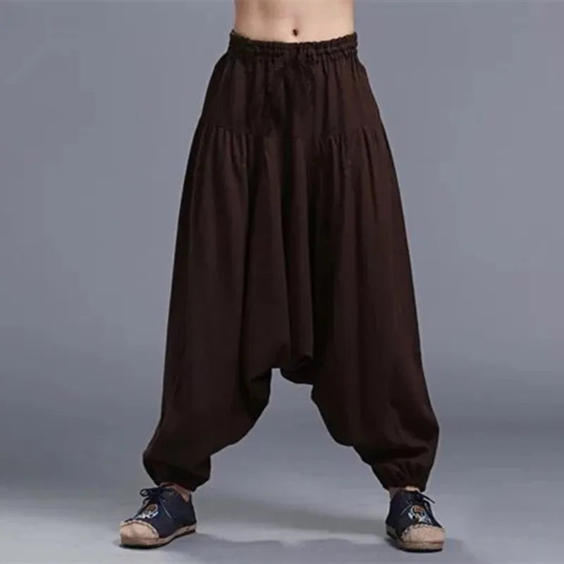 Men's Plus Size Harem Pants – Boho Baggy