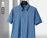 Men Oversize Quick Dry Polo Shirt