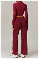 Women's Long Sleeve Yoga Shirt – Outdoor Running Fitness Top