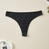 Women Cotton Low Waist Thongs