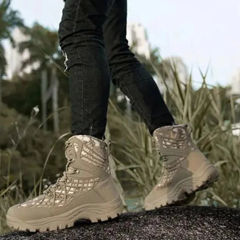 Men’s High-Top Street Style Boots