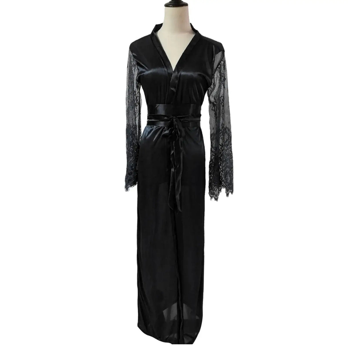 Women Ice Silk Pajama Nightdress Sexy Sleepwear 2025