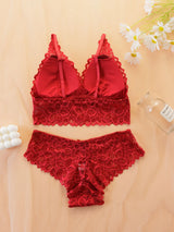 Women Deep V Push Up Bra