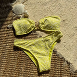 Women Bandeau Wrap Bra Top