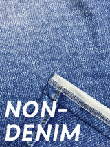 Women Denim Print Capri Leggings