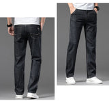 Men's Plus Size Straight Business Jeans