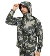 Men Windproof Waterproof Hunting Jacket
