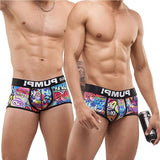 Men's Sexy Graffiti Briefs – Low Waist Jockstrap