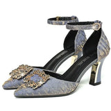 Women Pumps 2024 Designer Pointed Toe Heels