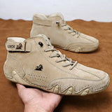 Men’s Casual Motorcycle Winter Boots