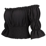 Medieval Pirate Peasant Blouse Costume Top