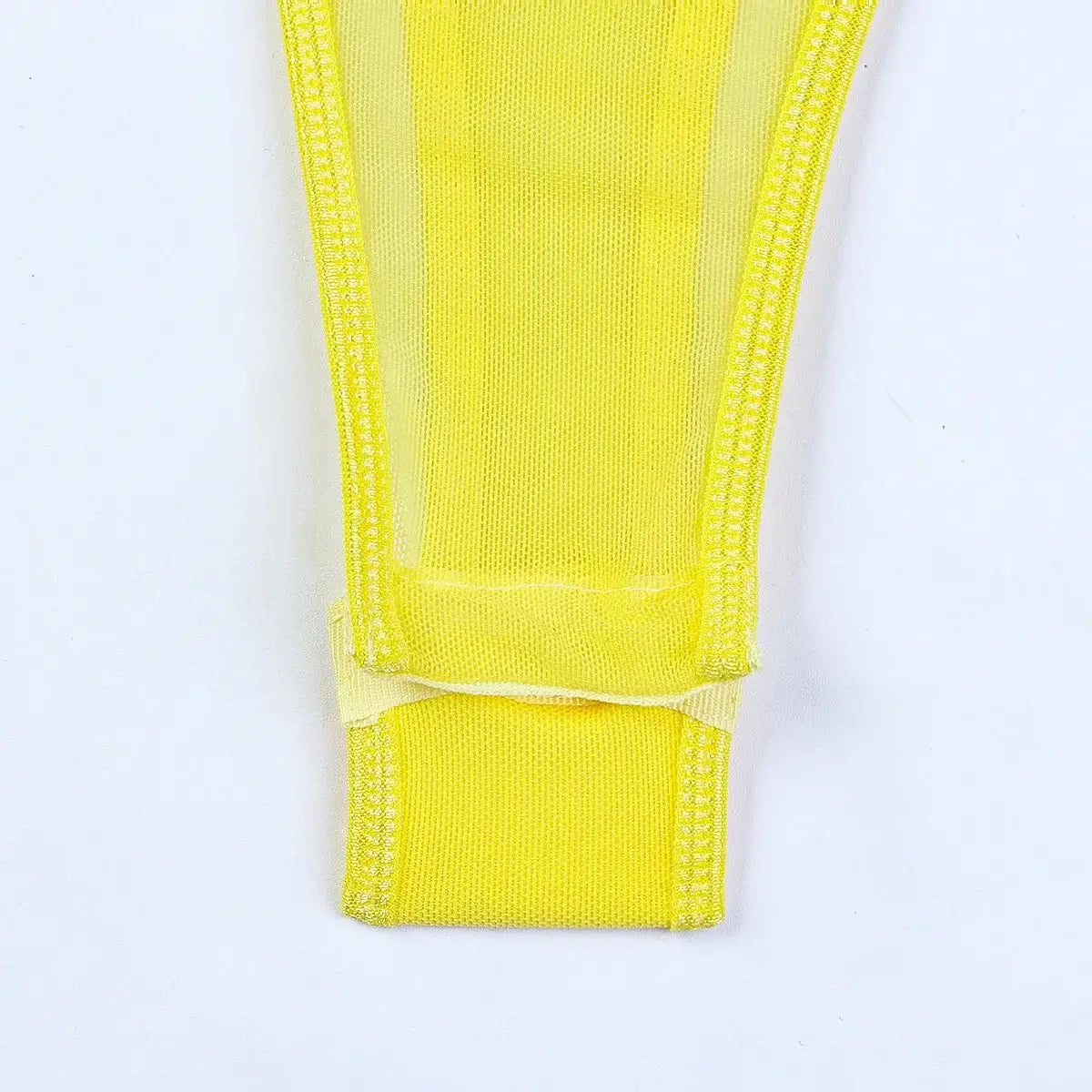 Women Mesh Splicing Suspender Jumpsuit