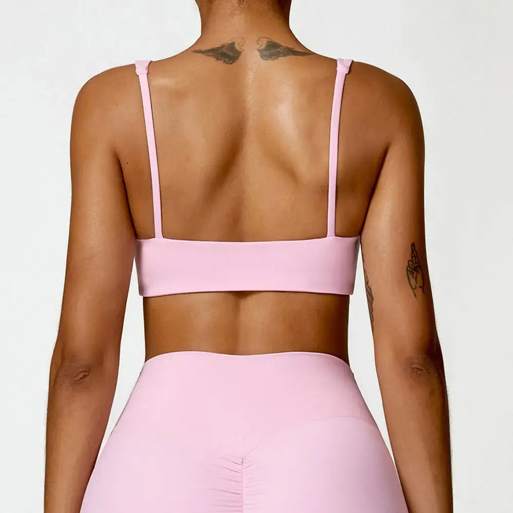Women Push Up Yoga Fitness Bra