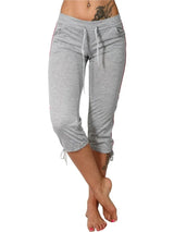 Women Pocket Mid-Rise Cropped Leggings