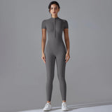 Women's Breathable Sports Yoga Bodysuit – Quick Dry Fitness Jumpsuit