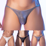 Men's Sexy Stripe Briefs – Ultra-Thin Low Waist