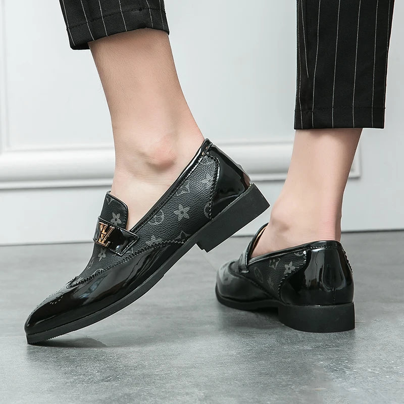 Men British Style Leather Shoes