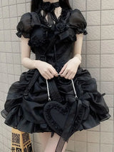 Lolita Summer Cropped Y2K Bolero Shrug