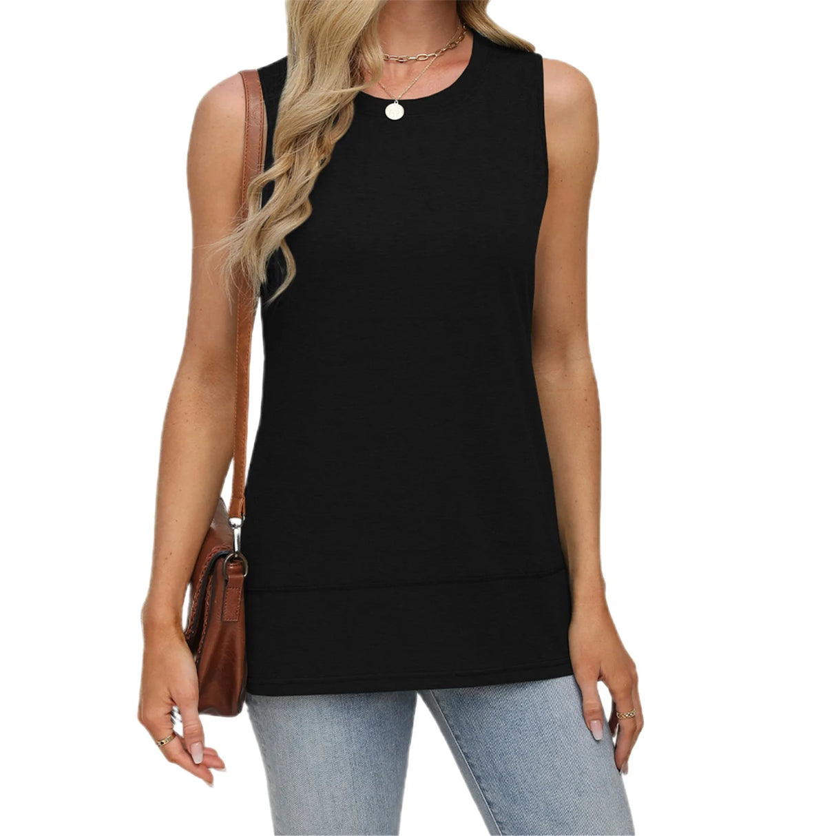 Casual Tunic Tank Top