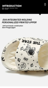 Unisex Indoor Outdoor Bathroom Slippers