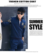 Men’s Plus Size Autumn Tracksuit Set