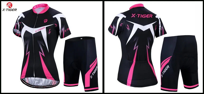 Women Summer Cycling Jersey Set