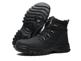 Men Waterproof Indestructible Steel Toe Boots