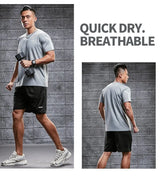 Men Quick-Dry Summer Sports Set