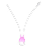 Owl-shaped cartoon nasal aspirator for babies, made of silicone and ABS, designed for gentle mouth suction.