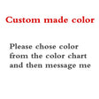 Text instructing to choose a custom color from the chart and message for personalized options.