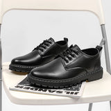 Fashionable Men's Formal Shoes Paired with Suits for Formal Occasions Dating Men's Business Casual Shoes Simple and Versatile