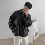 Men’s Leather Biker Jacket