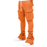 Men's Plus Size Stacked Cargo Pants – Fleece Streetwear