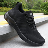 Men Lace Up Training Sneakers