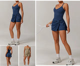 Women Tennis Dress with Shorts