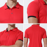 Men Quick Dry Sports Polo Shirt