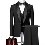 Men's Plus Size Suit – Business 3-Piece Outfit