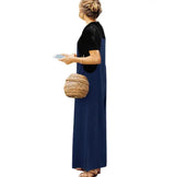 Women Wide Leg Cotton Linen Jumpsuit