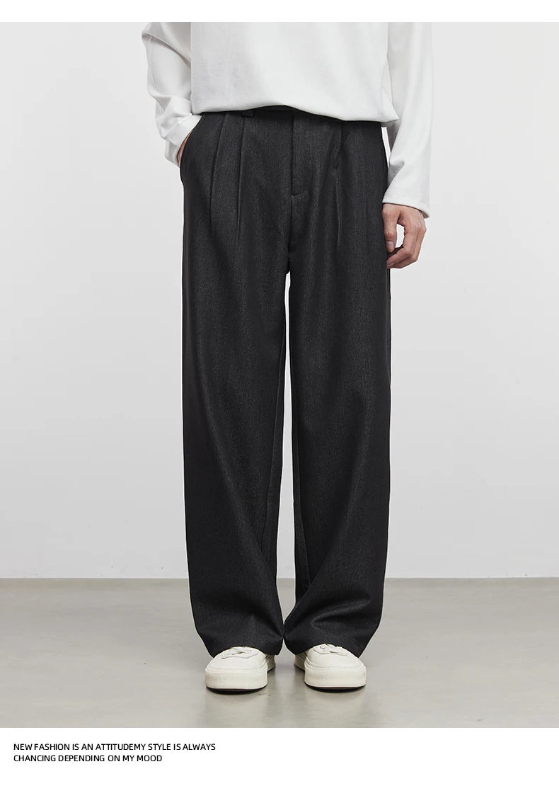 Men’s Wide Leg Casual Pants